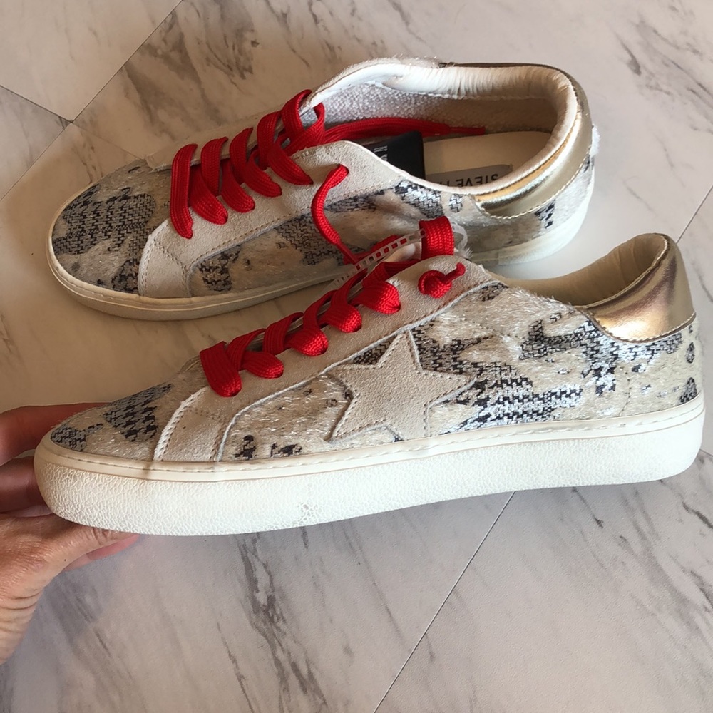 Steve Madden Philosophy low top star sneakers 7 - Picture 9 of 12